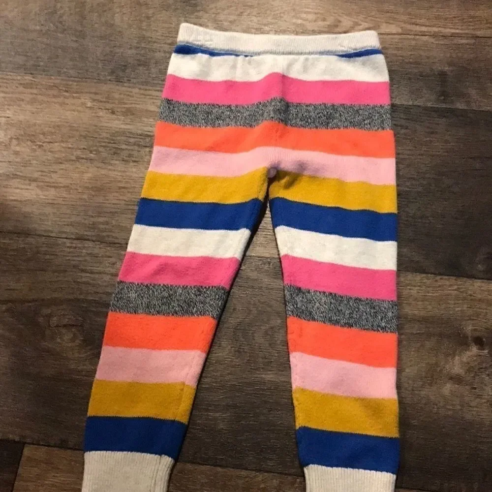 BabyGap Multicolor Striped Leggings Three Toddler